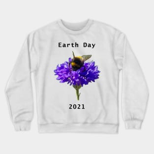 Bumblebee for Earth Day 2021 Crewneck Sweatshirt